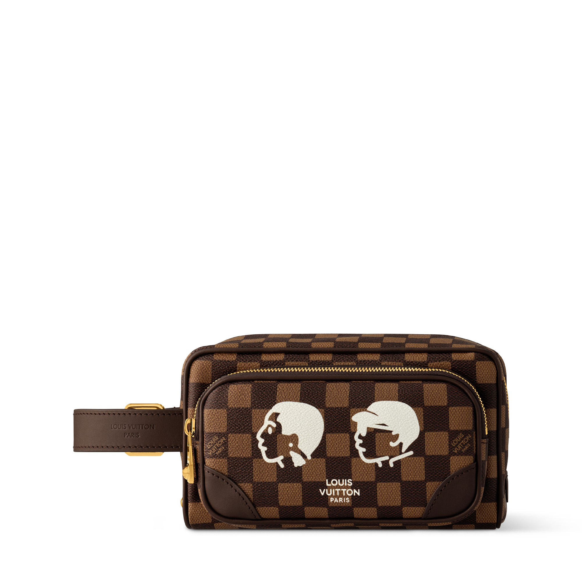 Locker Dopp Kit Damier Ebène Canvas - Luxury Travel - N40800 Brown